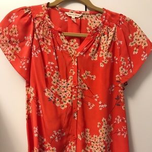 Rebecca Taylor size 4 silk blouse